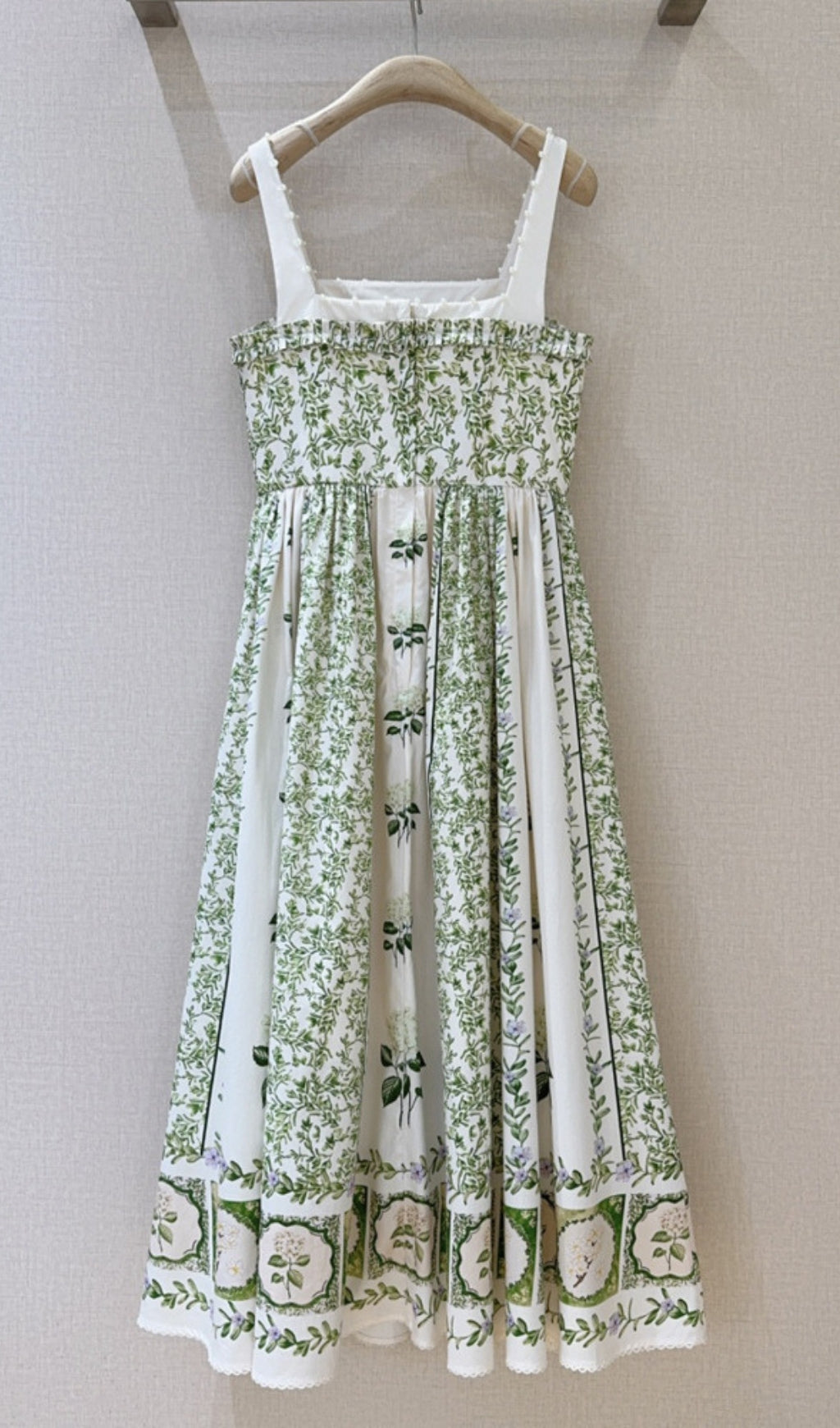 Eleazar Botanical Garden Midi Dress