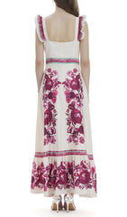 Freeya Vibrant Fuchsia Floral Maxi Dress
