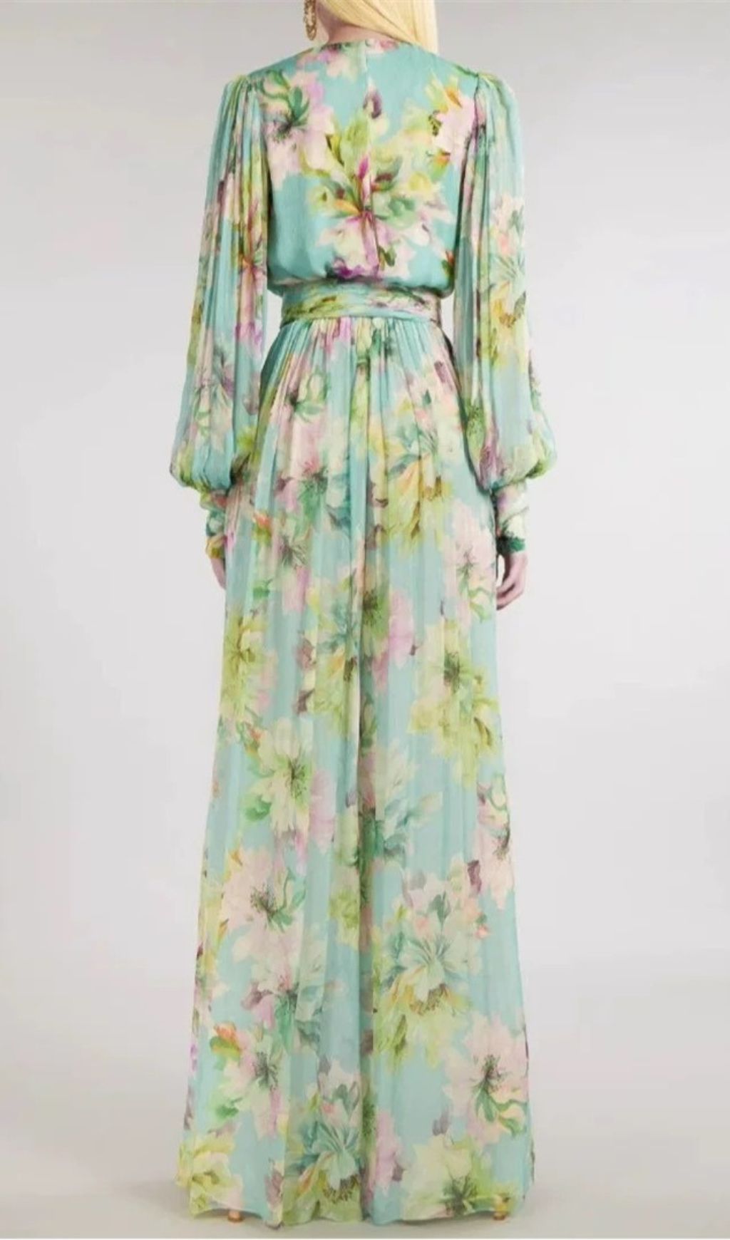 Frymet Bohemian Floral Printed Maxi Dress