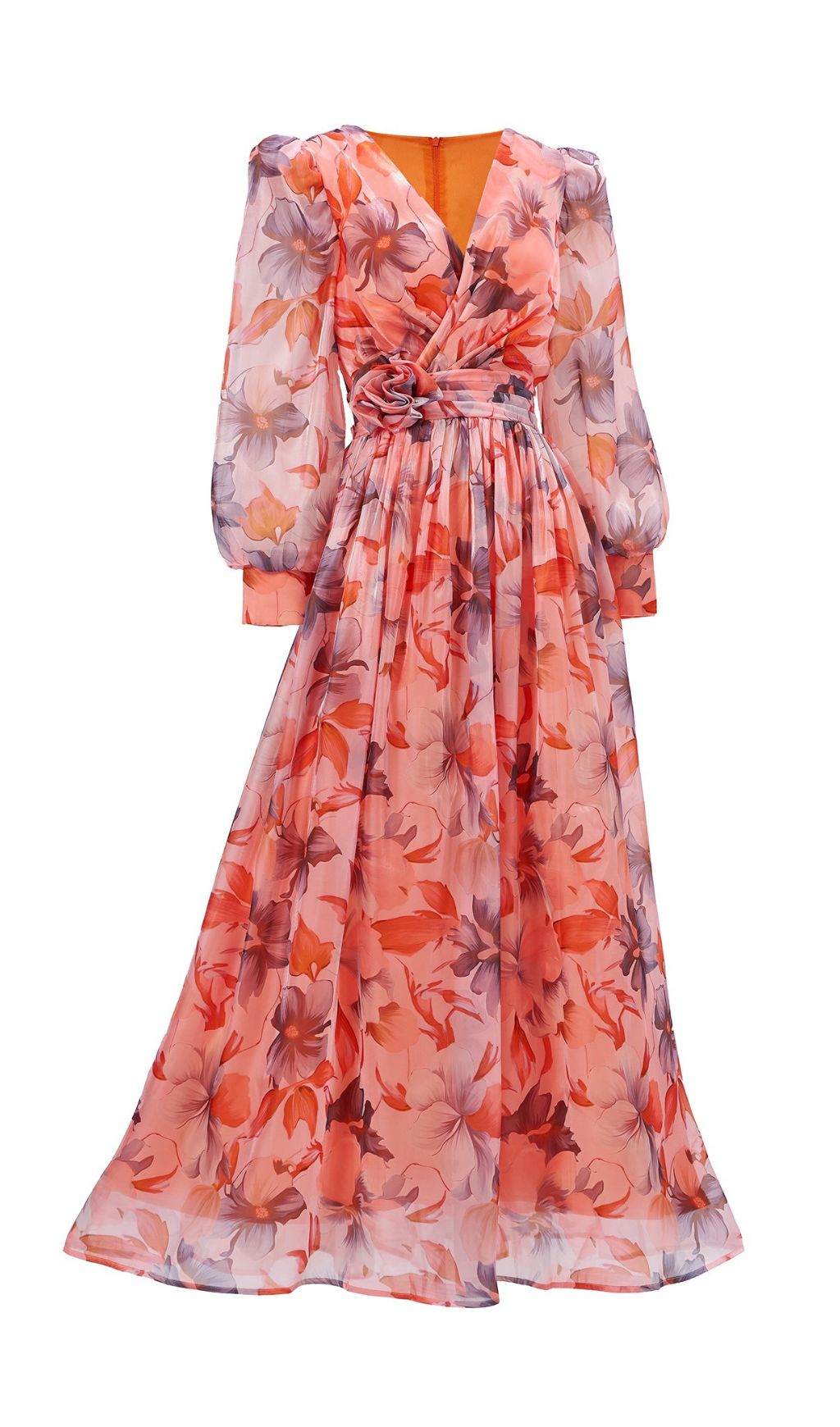 Ferial Women's Romantic Floral Maxi Dress