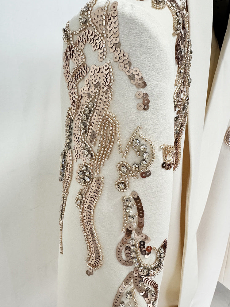 Camilo Dazzling Sequin Embellished Blazer Mini Dress