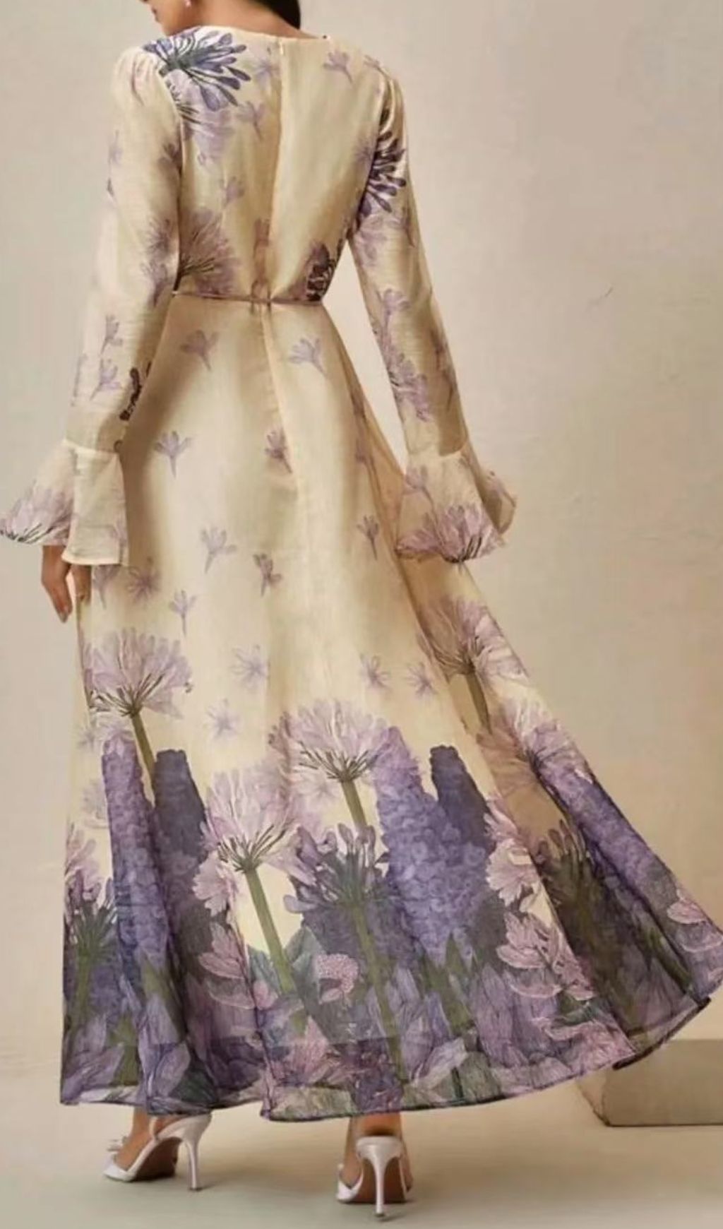 Isadore Elegant Floral Maxi Dress