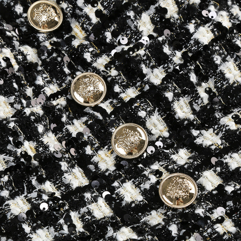 Kaethe Halter Sequin Mini Dress