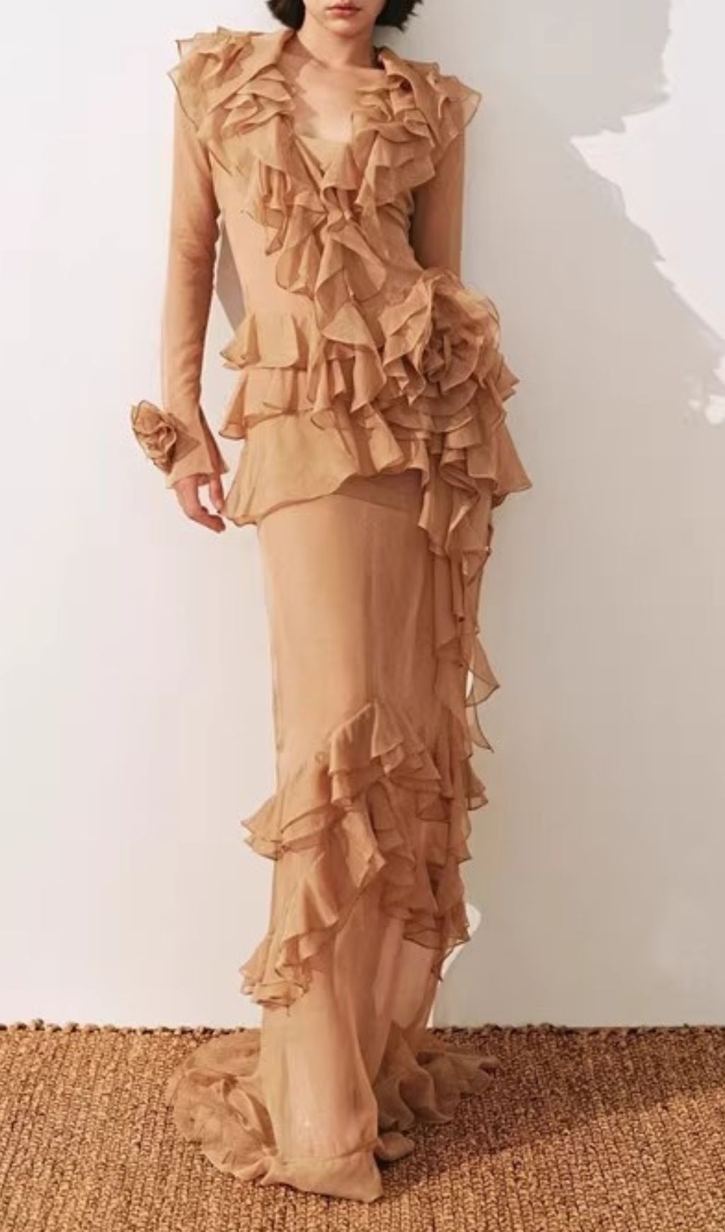 Himani Ruffle Maxi Dress