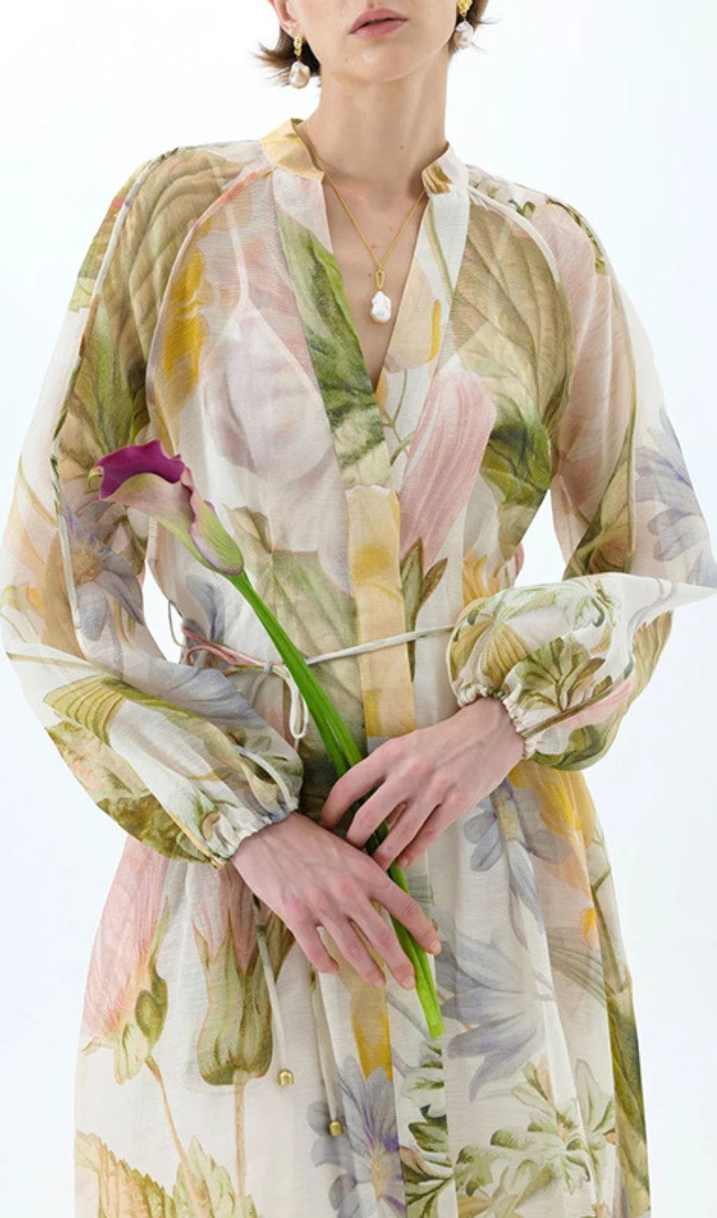 Ibis Floral Flowy Maxi Dress
