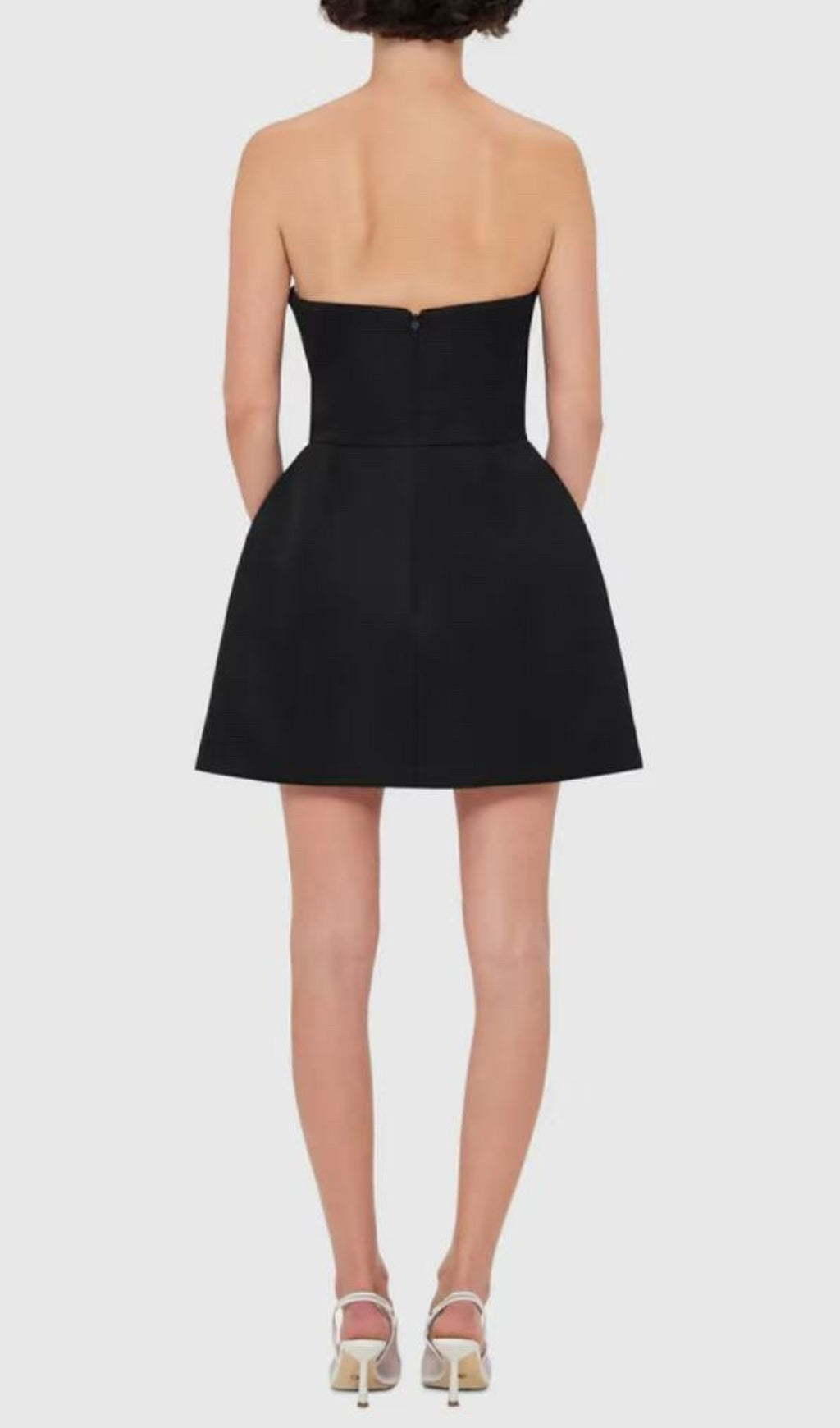 Evalina Blossom Dream Strapless Mini Dress