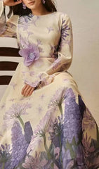 Isadore Elegant Floral Maxi Dress