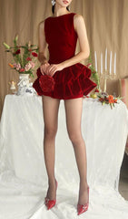 Hanae Sleeveless Mini Dress