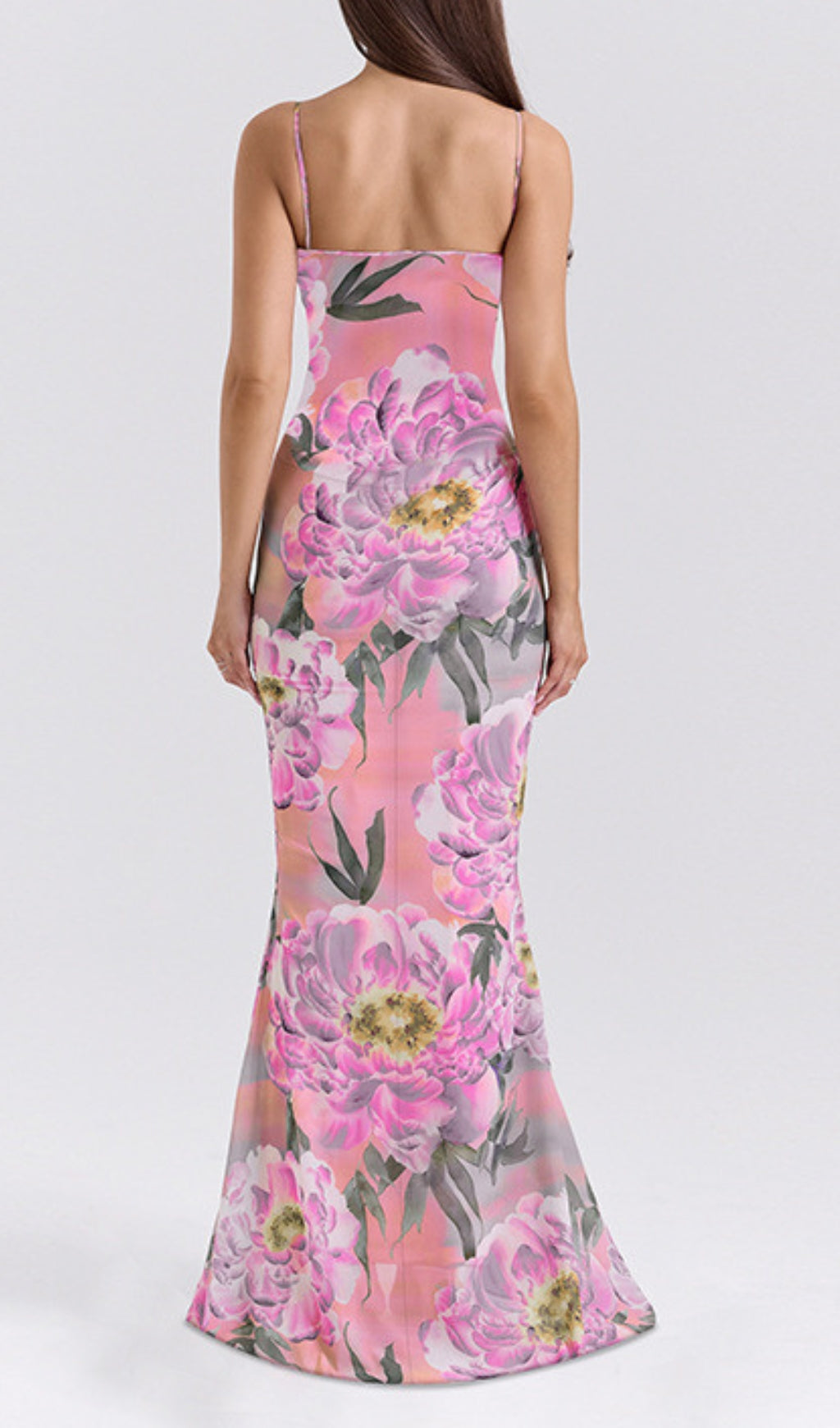 Elan Peony Bloom Corset Maxi Dress