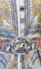 Bien Women's Bohemian Paisley Midi Dress