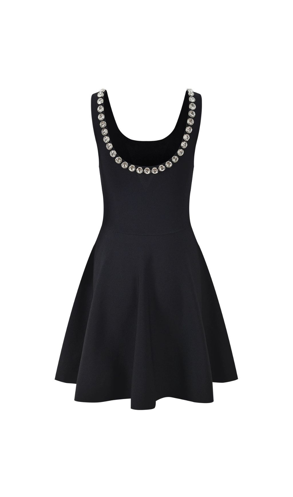 Nelya Embellished Knit Mini Dress