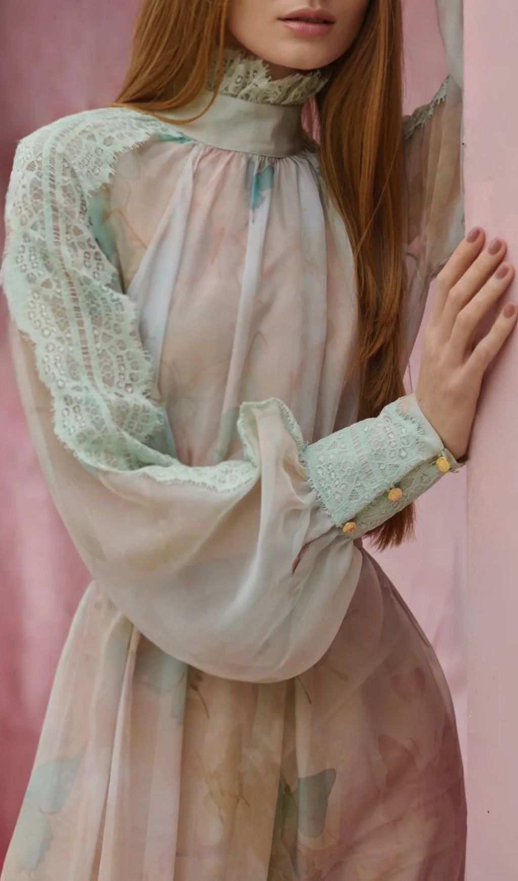 Jenitta Ethereal Butterfly & Floral Maxi Dress