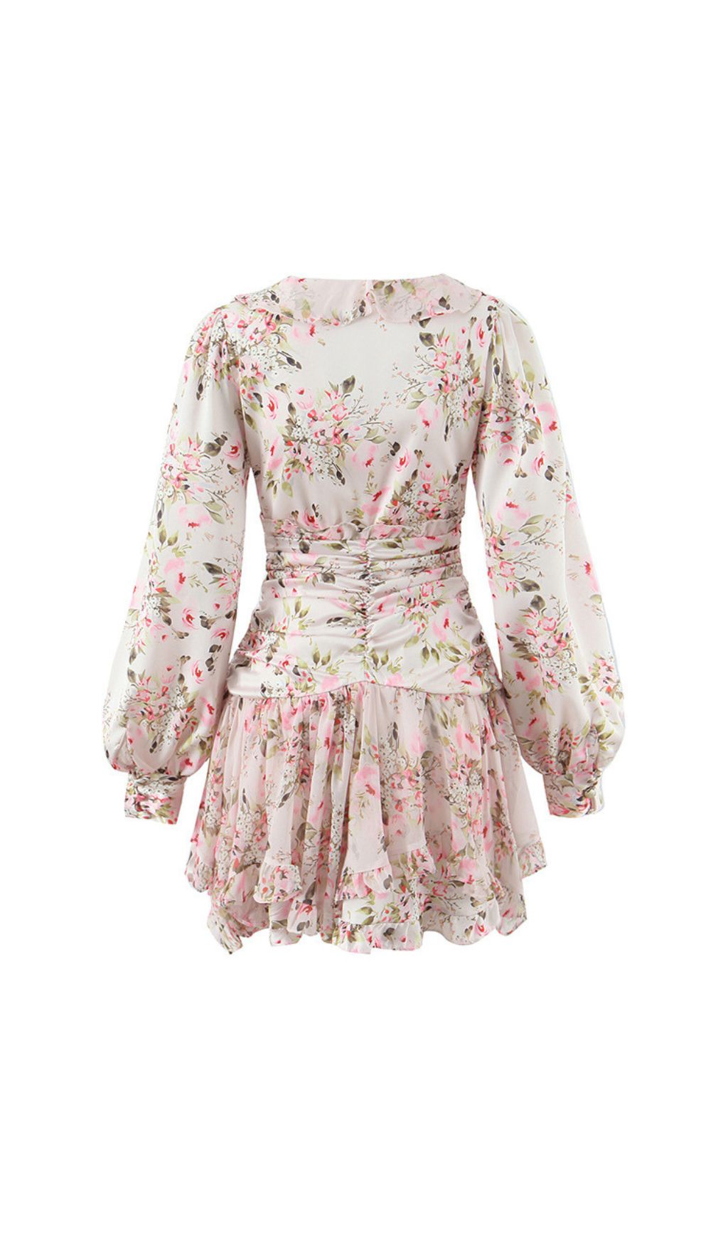 Iolanthe Romantic Ruffle Floral Mini Dress