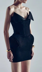 Jaqueen Power Sculpted Corset Mini Dress for Women