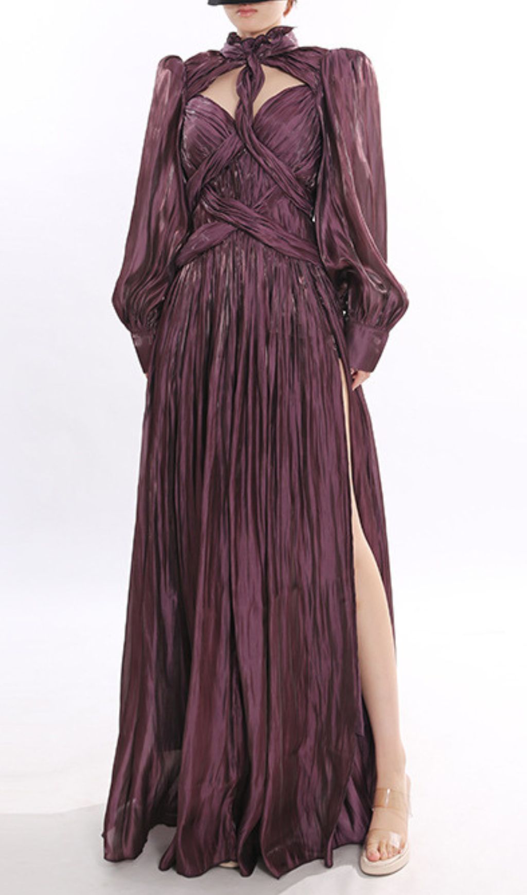 Bauer Regal Plum Maxi Dress