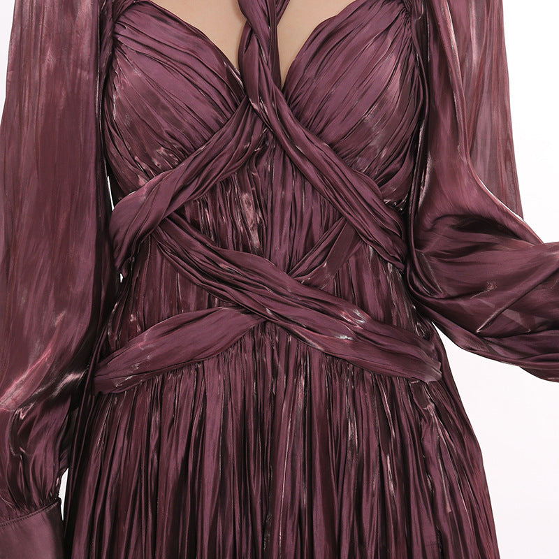 Bauer Regal Plum Maxi Dress