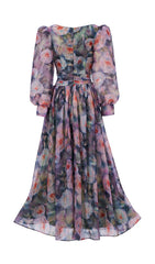 Feray Ethereal Floral Maxi Dress