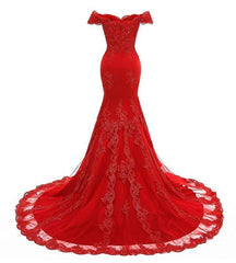 Vestido de fiesta sexy de sirena de tul con encaje Sweethart 