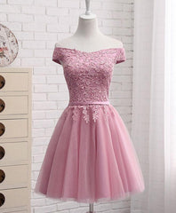 Hermoso vestido de fiesta largo de tul rosa 