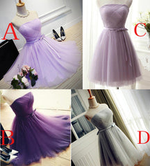 Lovely Tulle Short Homecoming Dress
