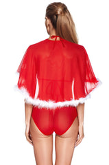 Baby It's Cold Sexy Christmas Bra Set